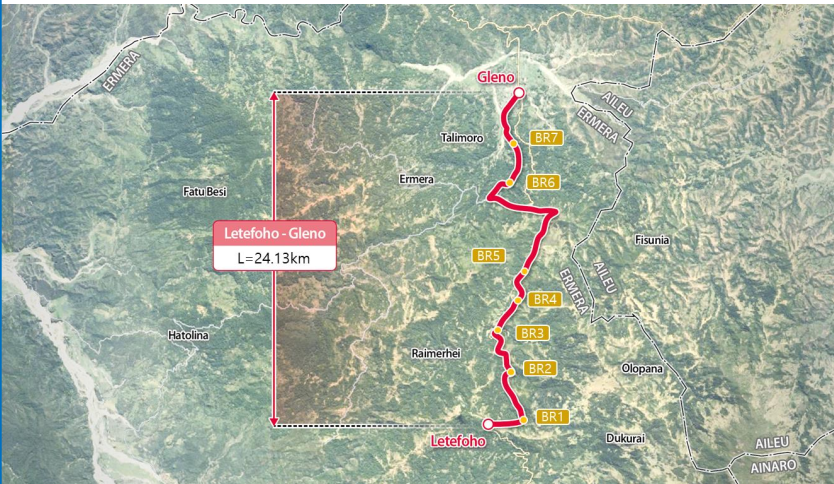 Design Review and Construction Supervision and Preparation of Bidding Documents for Upgrading and Maintenance of Jct. Letefoho-Gleno Road Section in Democratic Republic of Timor-Leste